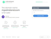 Tablet Screenshot of mpaiireland.com